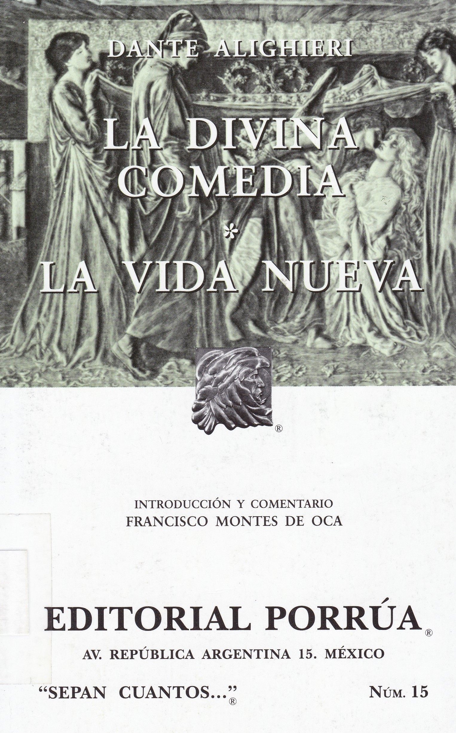 La divina comedia. La vida nueva