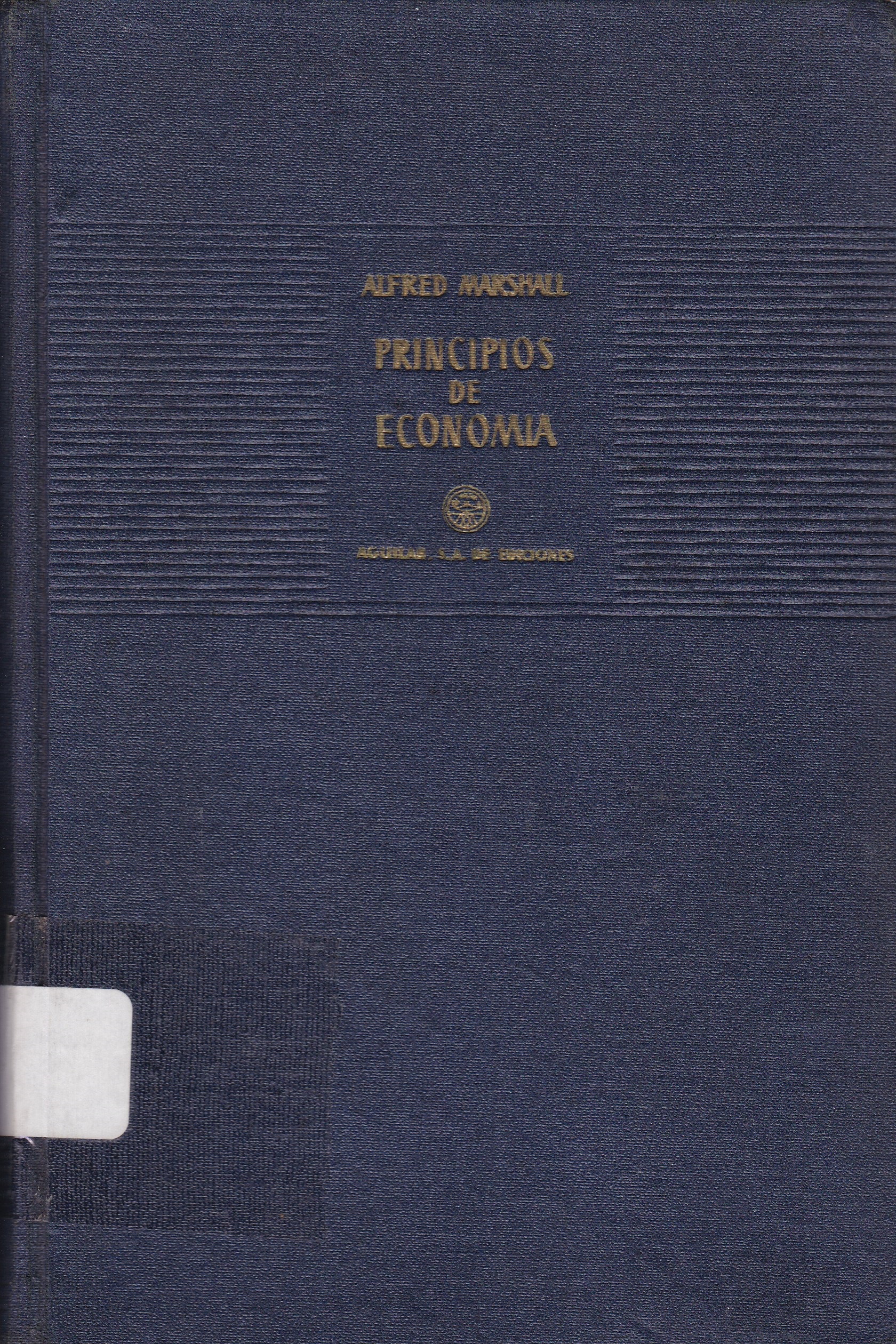 alfred marshall principios de economia