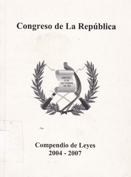 Archivo:Cover CompedioLeyes Congreso.jpg