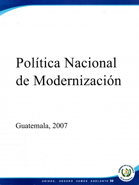 Archivo:Cover PoliticaNacional Guatemala.jpg