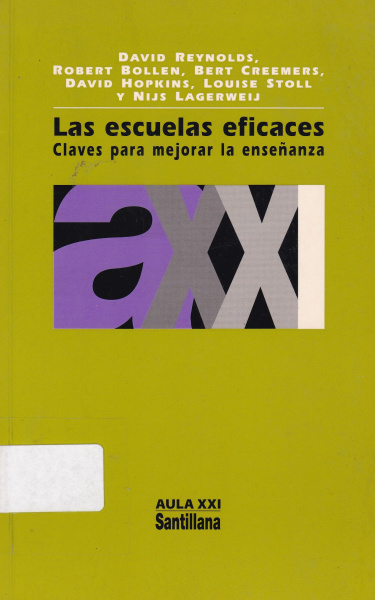 Archivo:Cover EscuelasEficaces Reynolds.jpg