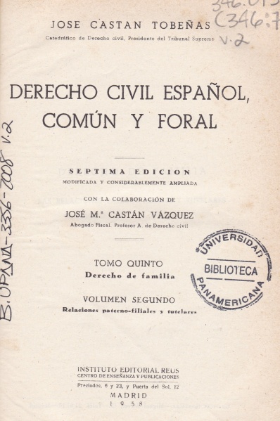 Archivo:Coverderechocivilcastan7.jpg