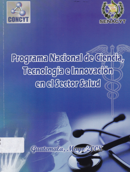 Archivo:Cover SectorSalud Concyt.jpg