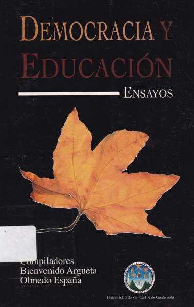 Archivo:Cover DemocraciaEducacion Argueta.jpg