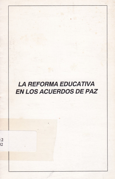 Archivo:Cover Reforma Educativa.jpg