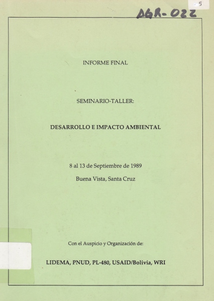 Archivo:Cover DesarrolloeImpactoAmbiental Usaid.jpg