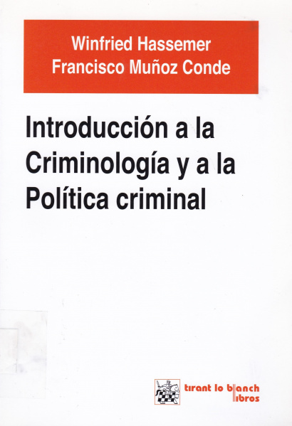 Archivo:Cover IntroduccionCriminologia Hassemer.jpg