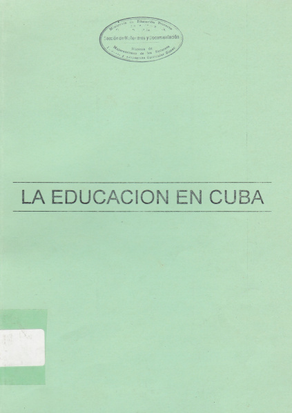 Archivo:Cover Educacion Cuba.jpg