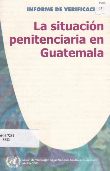 Archivo:Cover SituaciónPenitenciaria Minugua.jpg